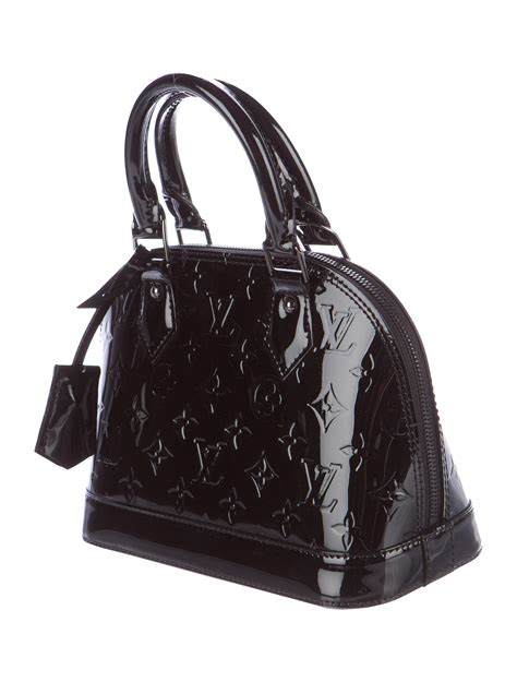 alma vernis louis vuitton|Louis Vuitton Alma monogram bag.